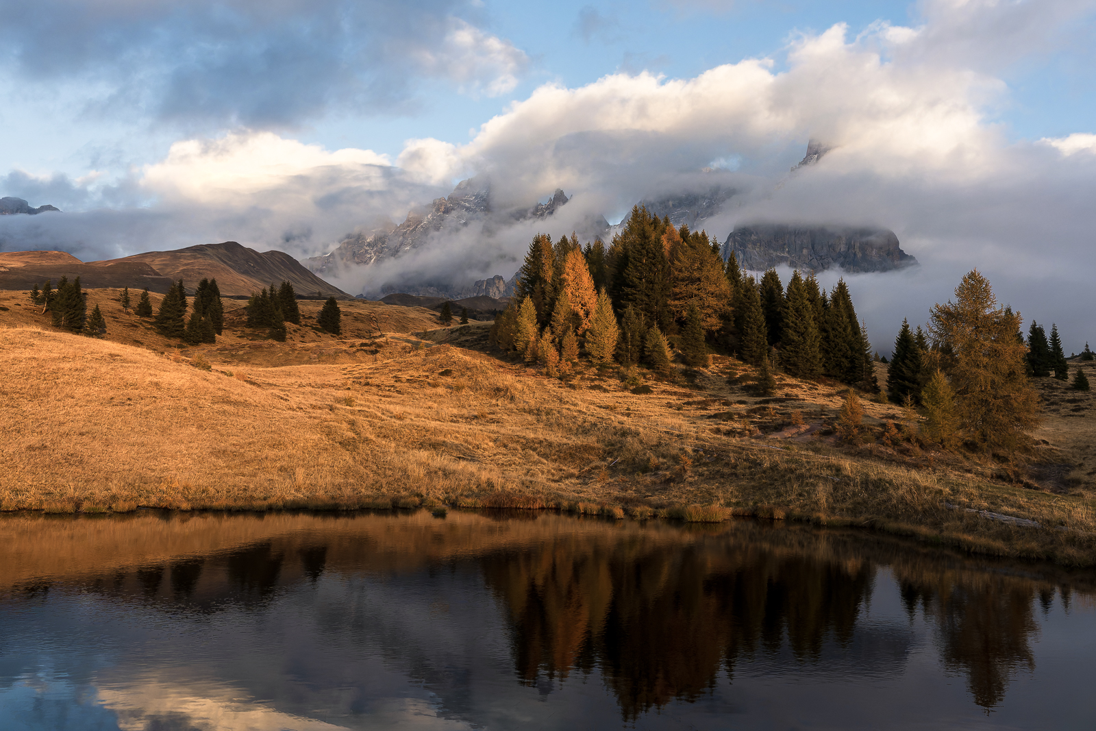 Passo Rolle, Dolomites, Italy